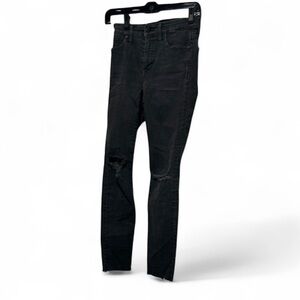 🔥 MADEWELL Women's Black Distressed Jeans